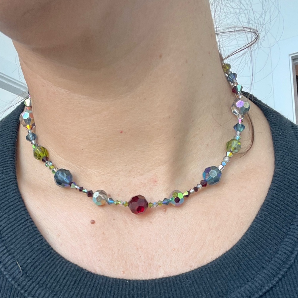 Handmade Swarovski Crystal Choker - Picture 7 of 7